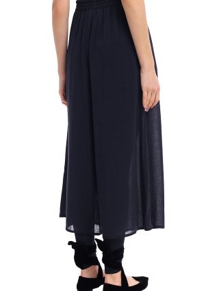 Тёмно-синие брюки MAX MARA: фото 6 - Invogue